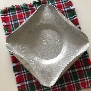 Vintage aluminum tray
